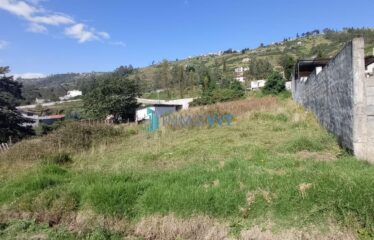 TERRENO EN VENTA SECTOR 6 DE DICIEMBRE CONOCOTO